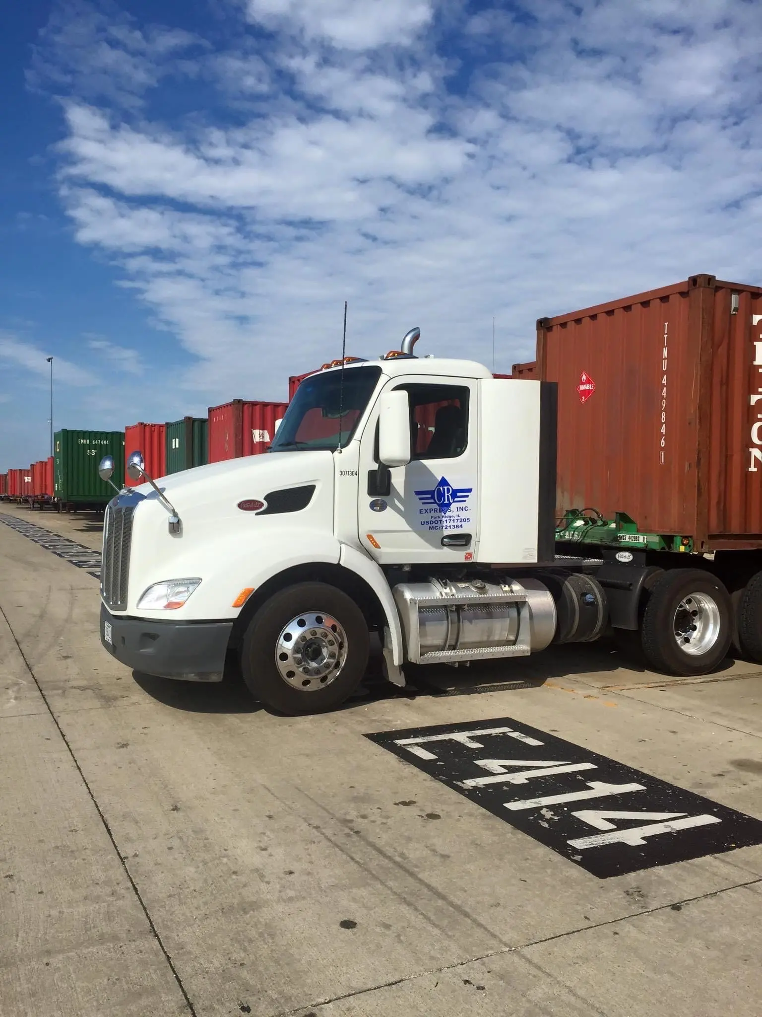 Over the road freight operations