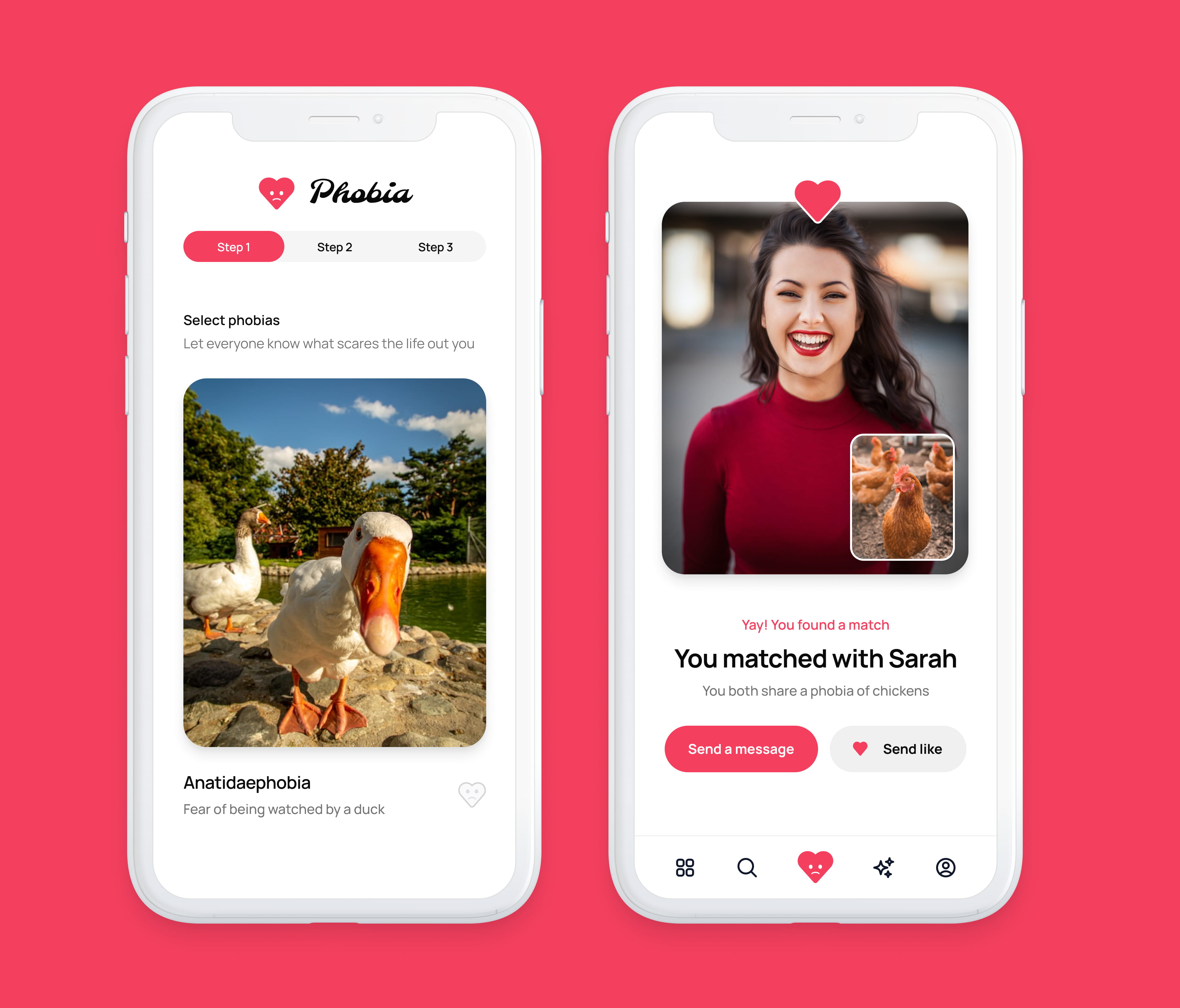 Overcome your fears, find your match