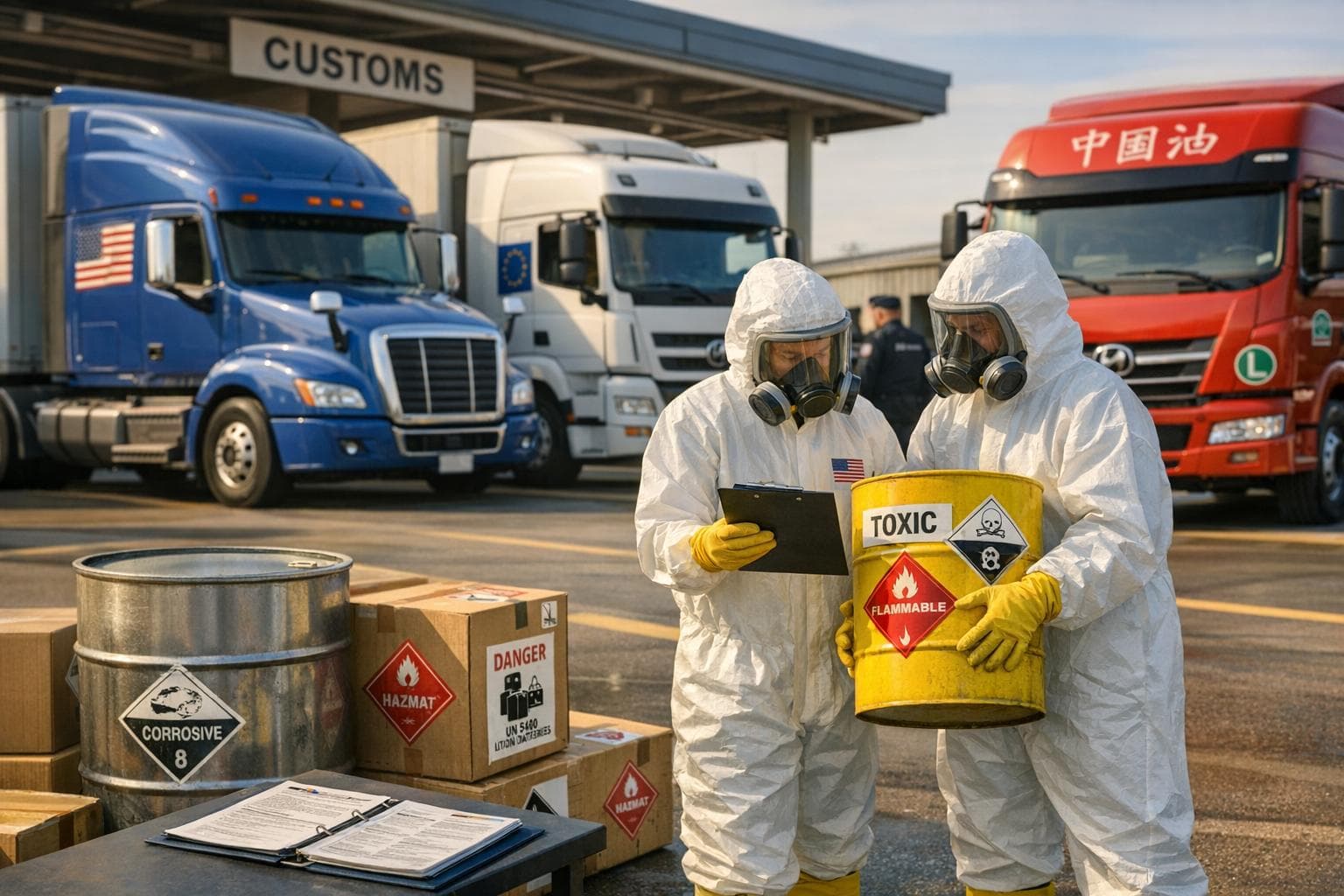 Hazmat Compliance for Cross-Border Logistics