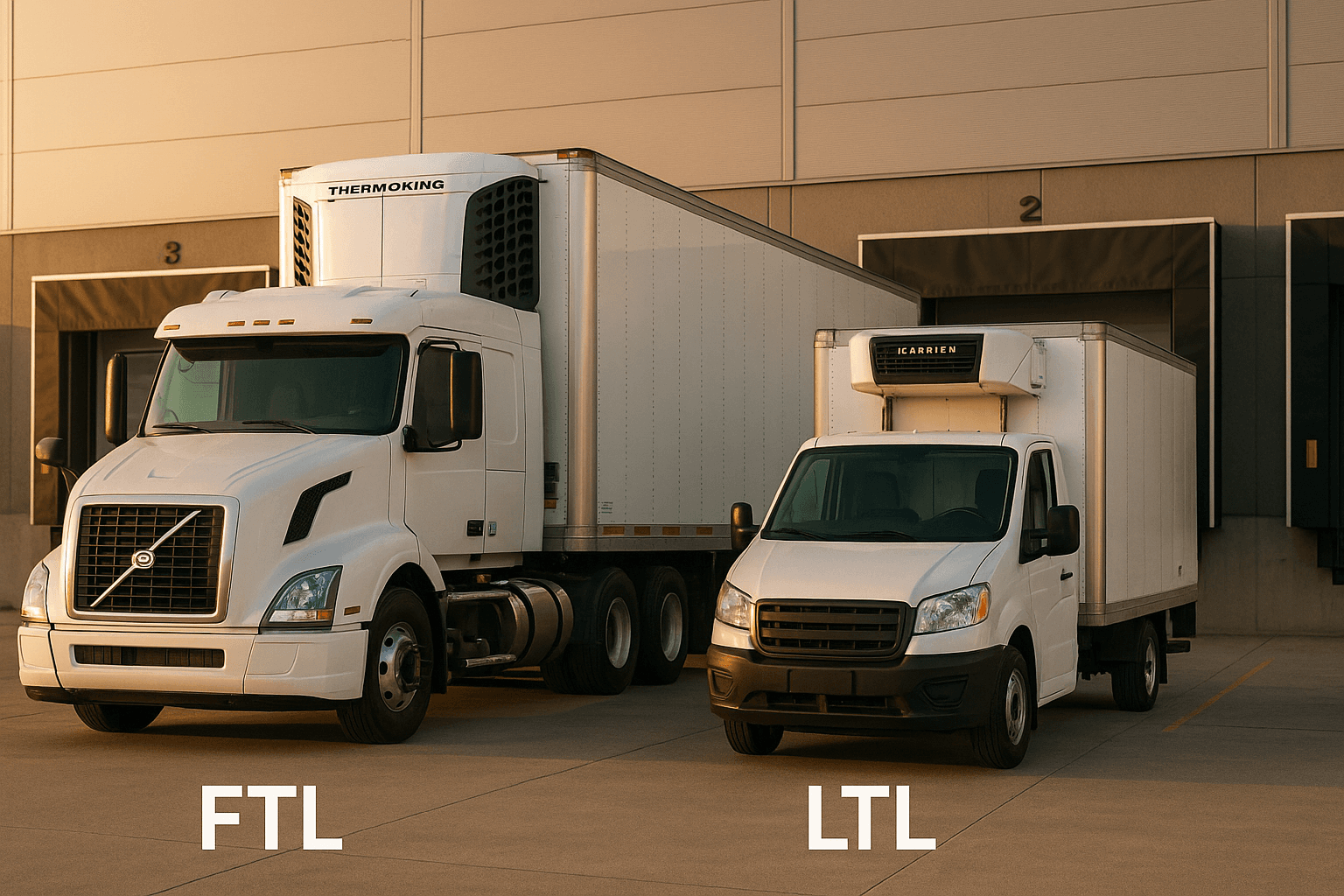 Temperature-Controlled FTL vs. LTL Shipping